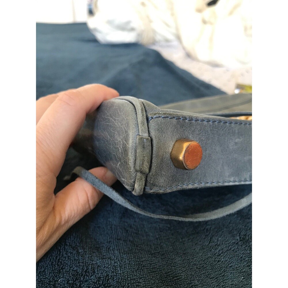 Rebecca Minkoff mini M.A.C. Mac Crossbody bag In denim color - Picture 9 of 12